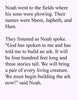 Personalized Children's Book, NOAH, A Personalized Book For Kid's - Connie's Personalized Music, Books & More