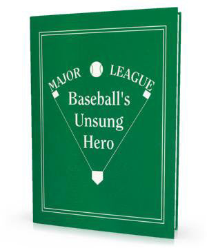 Personalized Children's Book, Major League Baseball's Unsung Hero, Personalized Book - Connie's Personalized Music, Books & More
