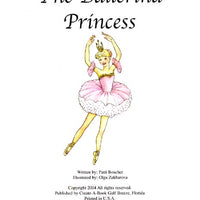 Personalized Book, The Ballerina Princess, Personalized Storybook For Kids - Connie's Personalized Music, Books & More