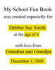 Personalized Children's Books, My School Fun Book, Personalized Story - Connie's Personalized Music, Books & More